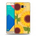 Дизайнерский пластиковый чехол для Samsung Galaxy A9 Романтик цветы