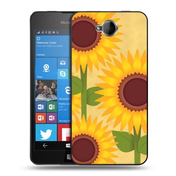 Дизайнерский силиконовый чехол для Microsoft Lumia 650 Романтик цветы (на заказ)