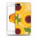 Дизайнерский силиконовый чехол для Iphone 7 Plus / 8 Plus Романтик цветы