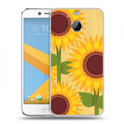 Дизайнерский пластиковый чехол для HTC 10 evo Романтик цветы
