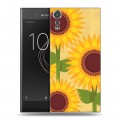 Дизайнерский пластиковый чехол для Sony Xperia XZs Романтик цветы