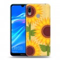 Дизайнерский пластиковый чехол для Huawei Y6 (2019) Романтик цветы