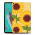 Дизайнерский силиконовый чехол для Samsung Galaxy Tab A 10.1 (2019) Романтик цветы