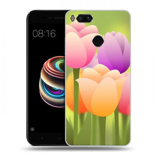 Дизайнерский пластиковый чехол для Xiaomi Mi5X Романтик цветы