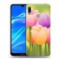 Дизайнерский пластиковый чехол для Huawei Y6 (2019) Романтик цветы