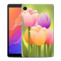 Дизайнерский силиконовый чехол для Huawei MatePad T8 Романтик цветы