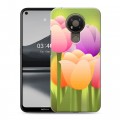 Дизайнерский пластиковый чехол для Nokia 3.4 Романтик цветы