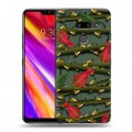 Дизайнерский пластиковый чехол для LG G8 ThinQ Сила роз