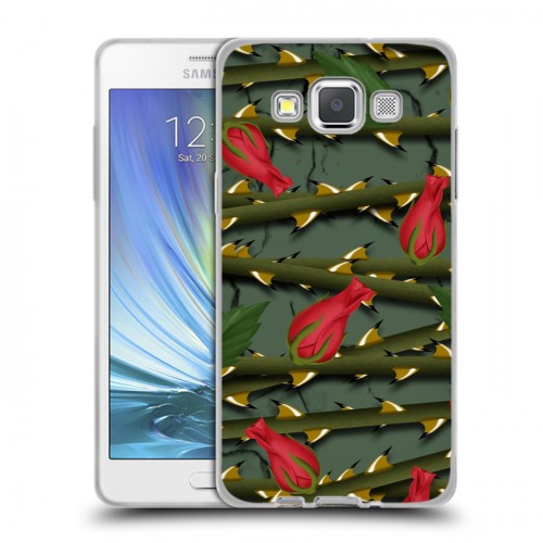 Дизайнерский пластиковый чехол для Samsung Galaxy A5 Сила роз