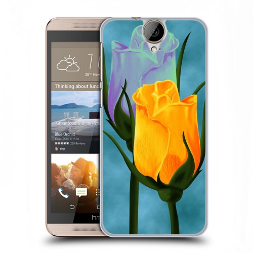 Дизайнерский пластиковый чехол для HTC One E9+ Сила роз