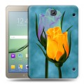 Дизайнерский силиконовый чехол для Samsung Galaxy Tab S2 8.0 Сила роз