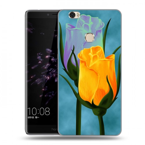 Дизайнерский пластиковый чехол для Huawei Honor Note 8 Сила роз