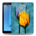 Дизайнерский силиконовый чехол для Samsung Galaxy Tab S3 Сила роз