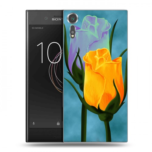 Дизайнерский пластиковый чехол для Sony Xperia XZs Сила роз