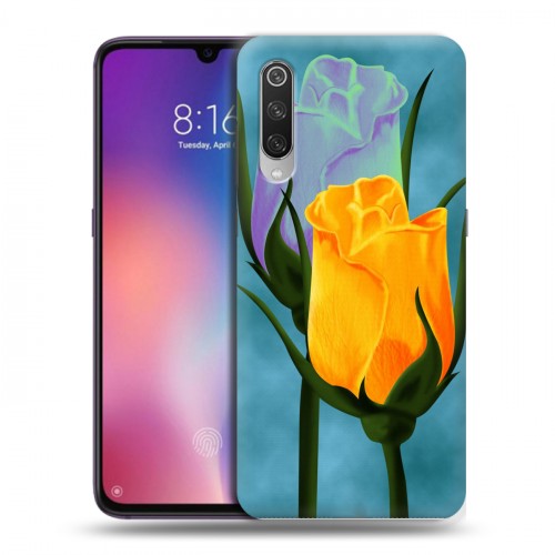 Дизайнерский силиконовый с усиленными углами чехол для Xiaomi Mi9 Сила роз