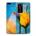 Дизайнерский пластиковый чехол для Huawei P40 Pro Сила роз