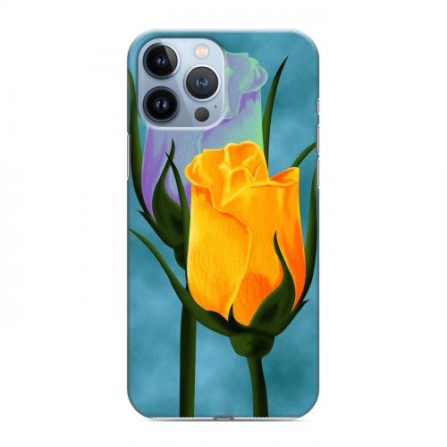 Дизайнерский силиконовый чехол для Iphone 13 Pro Max Сила роз