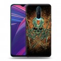 Дизайнерский пластиковый чехол для OPPO RX17 Pro Рок черепа