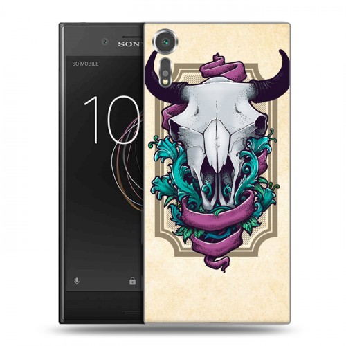 Дизайнерский пластиковый чехол для Sony Xperia XZs Таинственные гербы