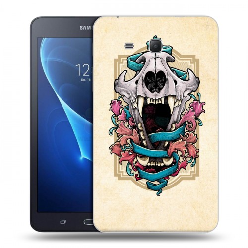 Дизайнерский силиконовый чехол для Samsung Galaxy Tab A 7 (2016) Таинственные гербы