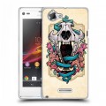 Дизайнерский пластиковый чехол для Sony Xperia L Таинственные гербы