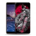 Дизайнерский пластиковый чехол для Nokia 7 Plus Тату эстетика