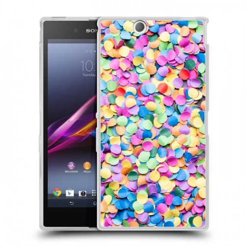 Дизайнерский пластиковый чехол для Sony Xperia Z Ultra  Новогодние паттерны