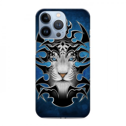 Дизайнерский силиконовый чехол для Iphone 13 Pro Племенные животные