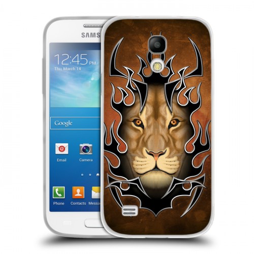 Дизайнерский пластиковый чехол для Samsung Galaxy S4 Mini  Племенные животные
