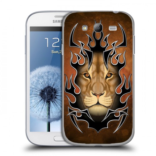 Дизайнерский пластиковый чехол для Samsung Galaxy Grand Племенные животные