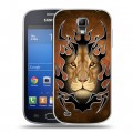 Дизайнерский пластиковый чехол для Samsung Galaxy S4 Active Племенные животные
