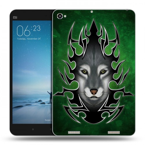 Дизайнерский силиконовый чехол для Xiaomi Mi Pad 2 Племенные животные