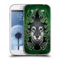 Дизайнерский пластиковый чехол для Samsung Galaxy Grand Племенные животные