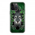 Дизайнерский пластиковый чехол для Iphone 14 Pro Max Племенные животные