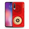 Дизайнерский силиконовый с усиленными углами чехол для Xiaomi Mi9 Винтажное радио