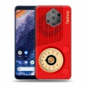 Дизайнерский силиконовый чехол для Nokia 9 PureView Винтажное радио