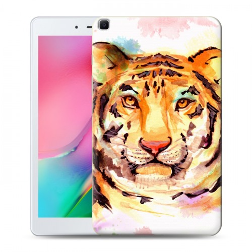 Дизайнерский силиконовый чехол для Samsung Galaxy Tab A 8.0 (2019) Живописные животные