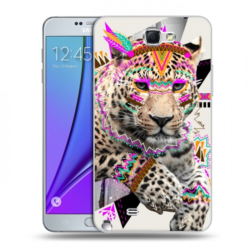 Дизайнерский пластиковый чехол для Samsung Galaxy Note 2 Животный стиль