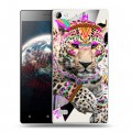 Дизайнерский пластиковый чехол для Lenovo Vibe X2 Животный стиль