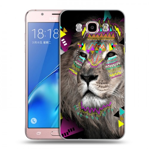 Дизайнерский силиконовый с усиленными углами чехол для Samsung Galaxy J5 (2016) Животный стиль