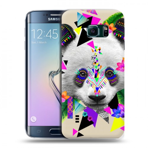 Дизайнерский силиконовый чехол для Samsung Galaxy S6 Edge Животный стиль