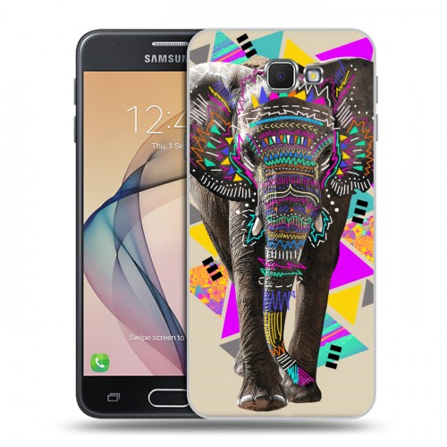Дизайнерский пластиковый чехол для Samsung Galaxy J5 Prime Животный стиль