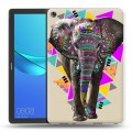 Дизайнерский силиконовый чехол для Huawei MediaPad M5 10.8 Животный стиль