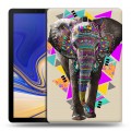Дизайнерский силиконовый чехол для Samsung Galaxy Tab S4 Животный стиль