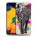 Дизайнерский силиконовый чехол для Samsung Galaxy A30 Животный стиль