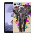 Дизайнерский силиконовый чехол для Samsung Galaxy Tab A7 lite Животный стиль
