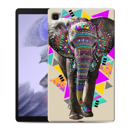 Дизайнерский силиконовый чехол для Samsung Galaxy Tab A7 lite Животный стиль