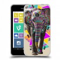 Дизайнерский пластиковый чехол для Nokia Lumia 530 Животный стиль