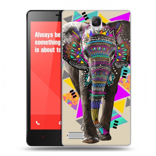 Дизайнерский пластиковый чехол для Xiaomi RedMi Note Животный стиль