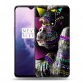 Дизайнерский пластиковый чехол для OnePlus 7 Животный стиль